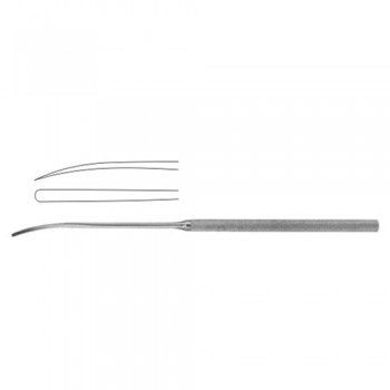 Intima Spatula Blunt Stainless Steel, 18.5 cm - 7 1/4"